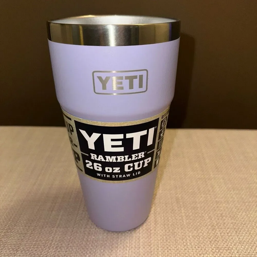 Yeti Rambler 26oz Stackable Cup Cosmic Lilac Purple NO LID Stainless Steel NWT